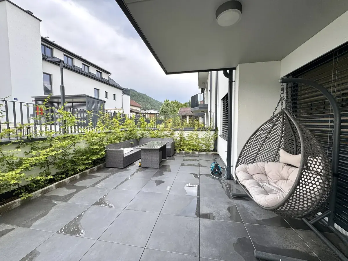 Neubau 2-Zimmer-Terrassenwohnung in Villach